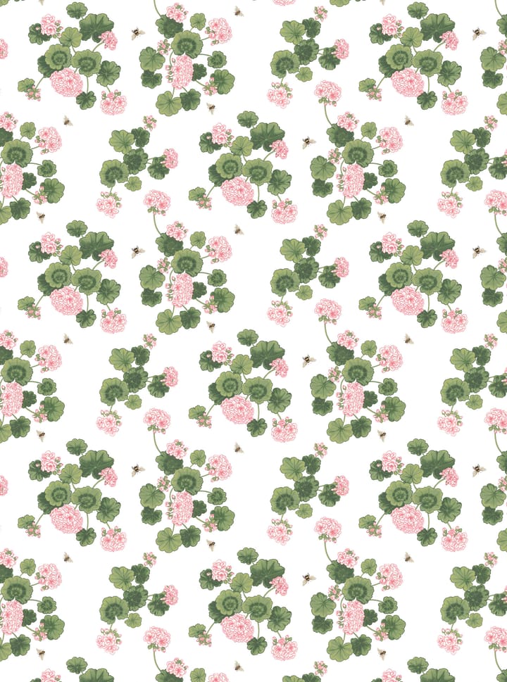 Astrid tyg - Rosa-grön - Arvidssons Textil