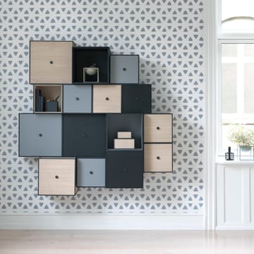 Frame 35 kub med dörr - svartbetsad ask - Audo Copenhagen