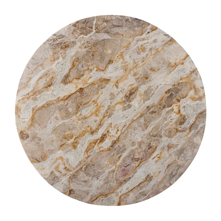 Nuni snurrbricka Ø36 cm - Brun marmor - Bloomingville