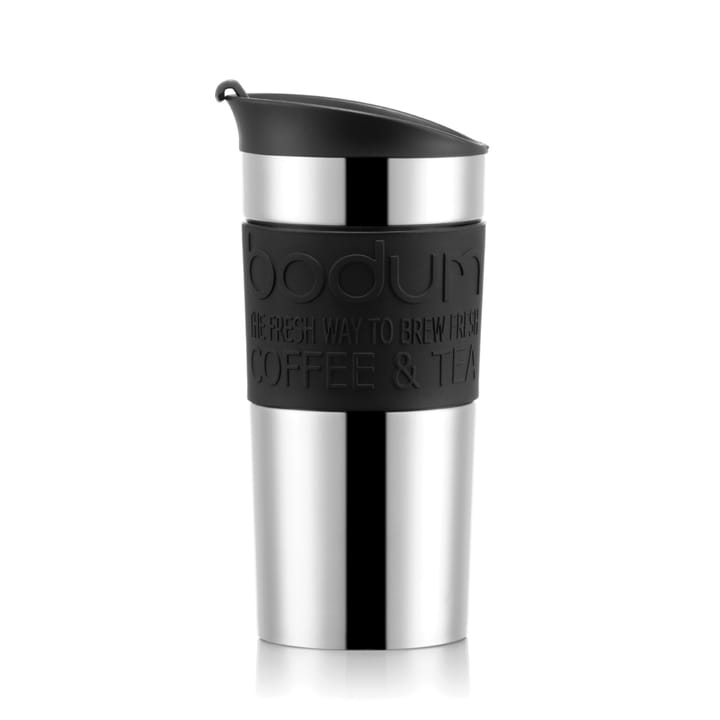 Bodum travel mug 35 cl rostfritt stål - Black - Bodum