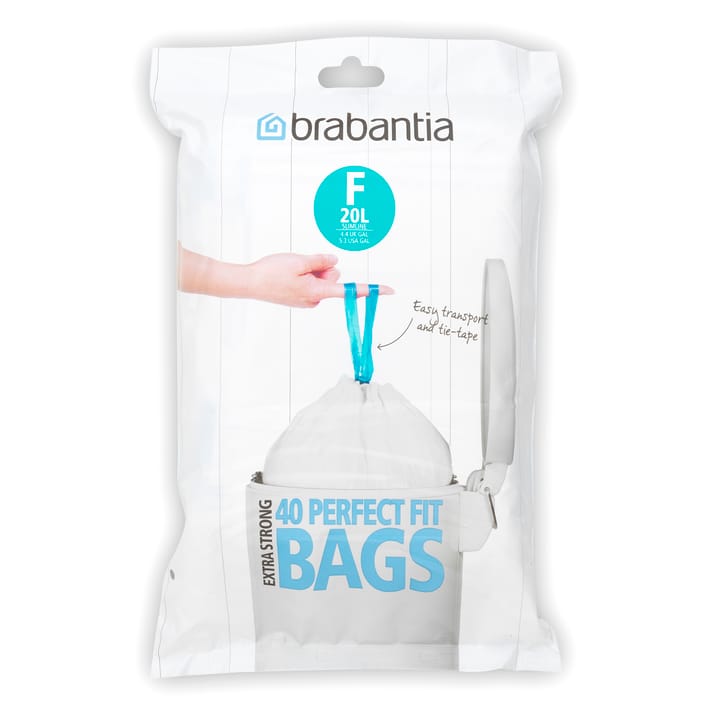 Brabantia PerfectFit avfallspåse - 20 liter (slimline) - Brabantia