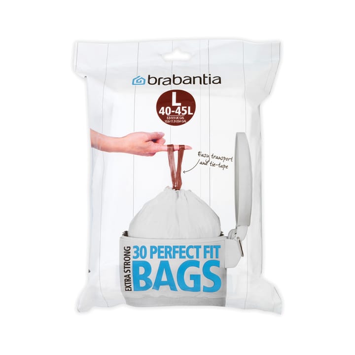Brabantia PerfectFit avfallspåse - 45 liter (kod L) - Brabantia