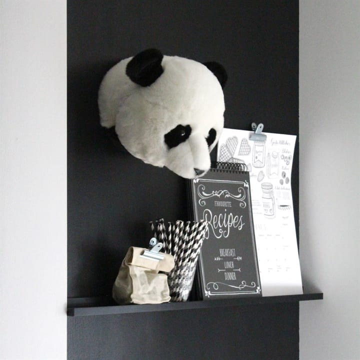 Pandahuvud för vägg - panda - Brigbys
