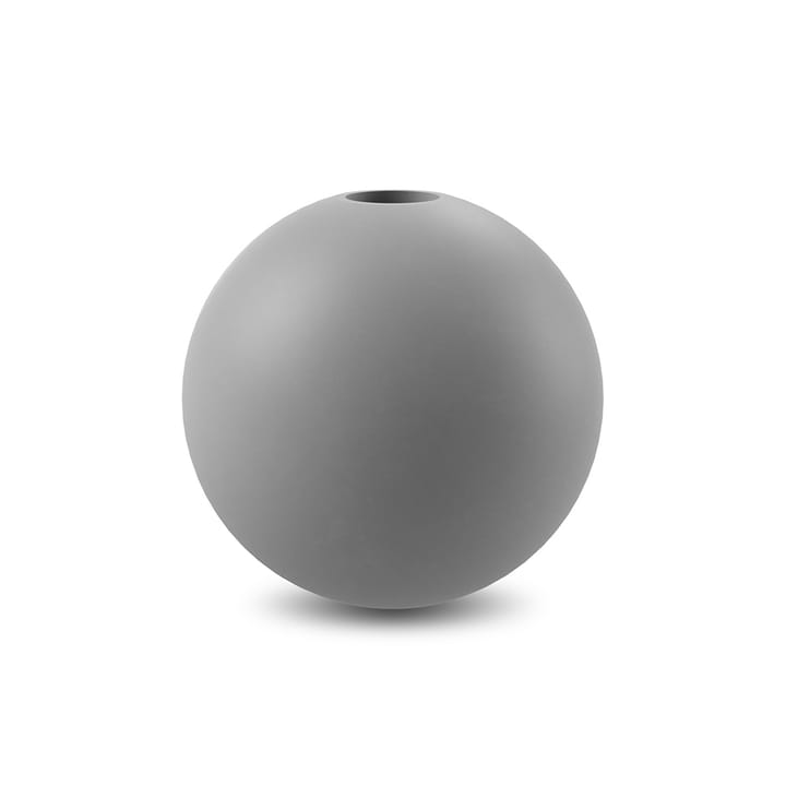 Ball ljusstake 10 cm - Grey - Cooee Design