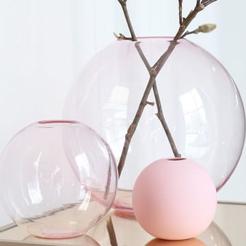 Ball vas dusty pink - 10 cm - Cooee Design