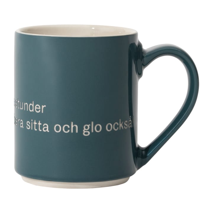 Astrid Lindgren mugg, och s�å ska man ju ha - Svensk text - Design House Stockholm