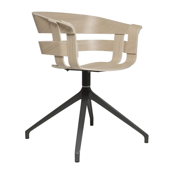 Wick Chair kontorsstol - ek-grå metallben - Design House Stockholm