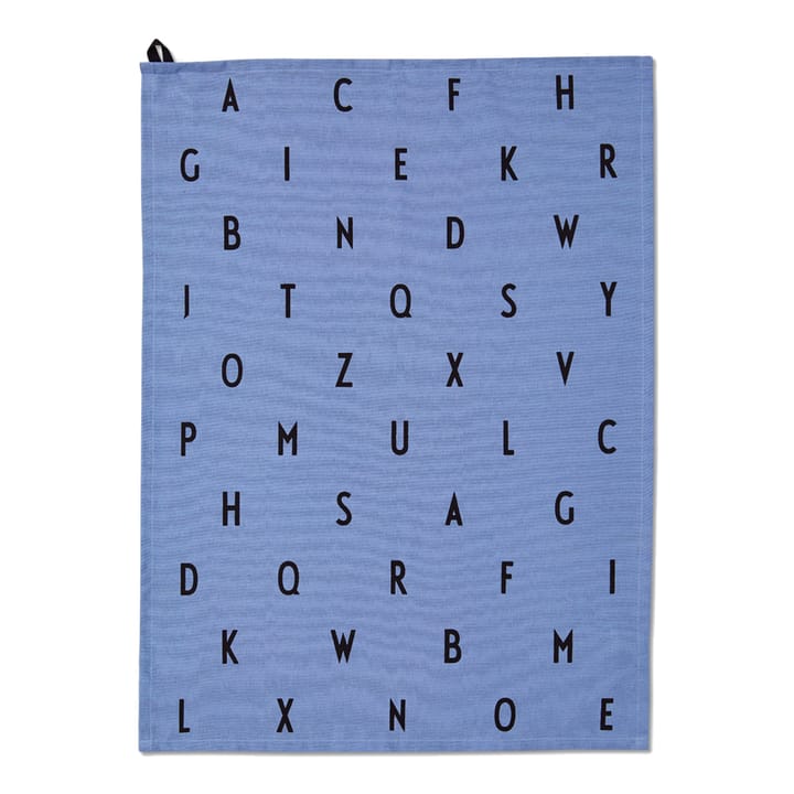 AJ Vintage kökshandduk - dusty blue (blå) - Design Letters