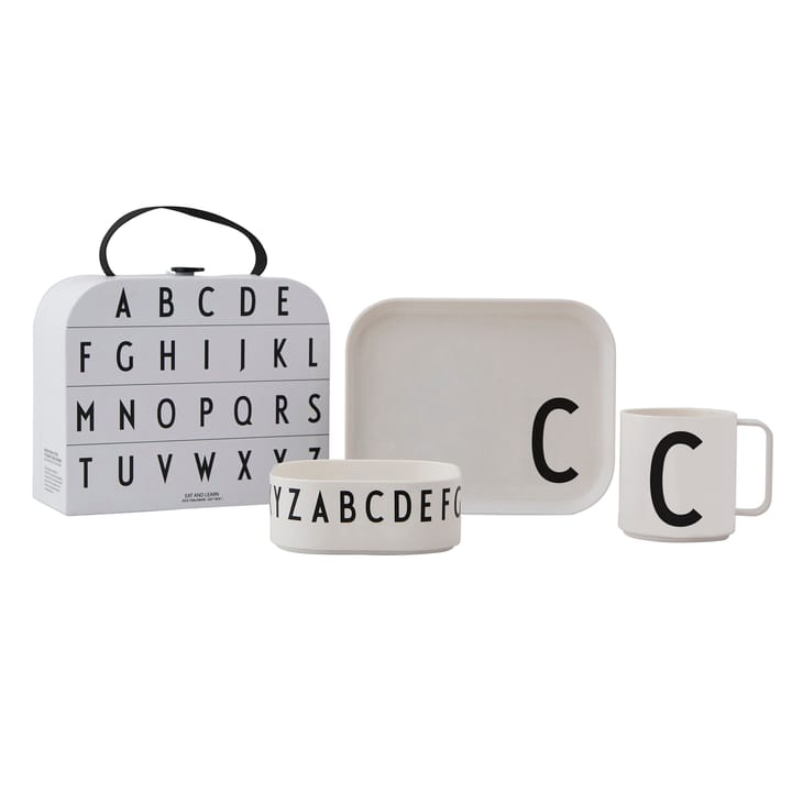 Design Letters barnservis set - C - Design Letters