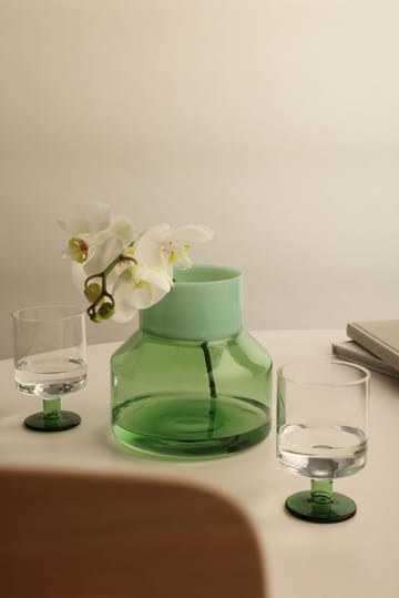 Generous vinglas 30 cl 2-pack - Clear-green - Design Letters