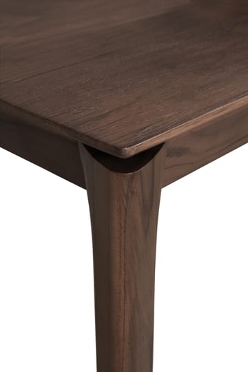 Bok matbord 160x80 cm - Lackad teak brown - Ethnicraft