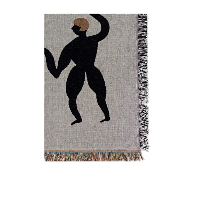 Free tapestry pläd 120x170 cm - Grey - ferm LIVING