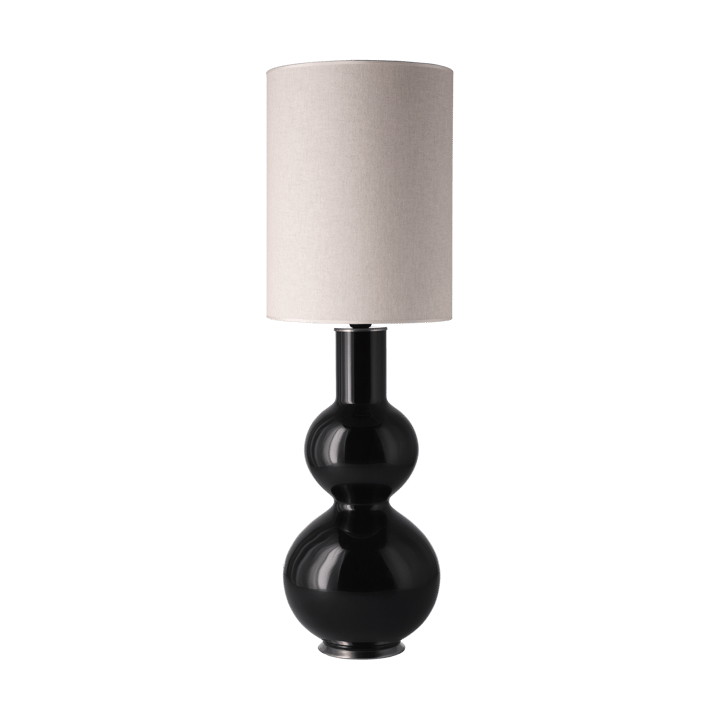 Augusta bordslampa svart lampfot - Milano Tostado L - Flavia Lamps