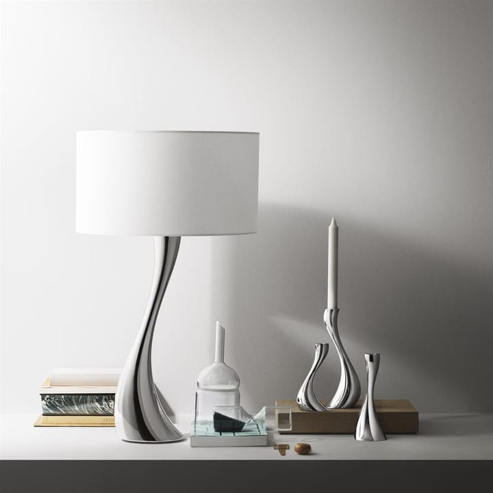 Cobra lampa vit - medium, 70 cm - Georg Jensen