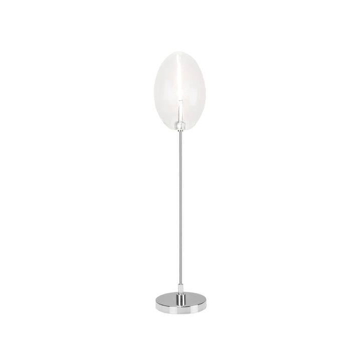 Drops bordslampa - krom, klarglas - Globen Lighting