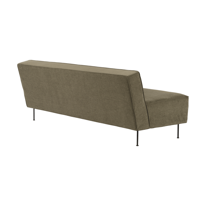 Modern Line soffa 180x83x70 cm - Belsuede special FR 002-black - GUBI