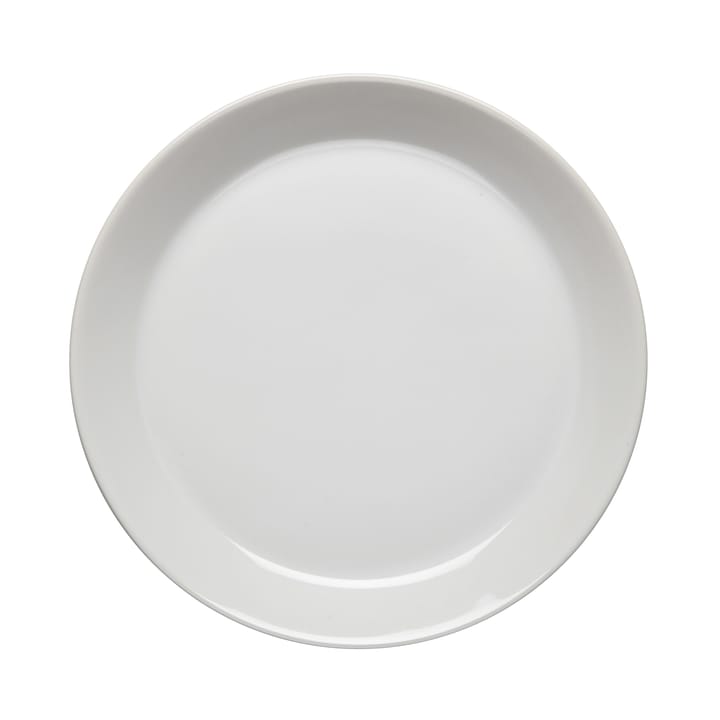 Höganäs assiett 20 cm - vit blank - Höganäs Keramik