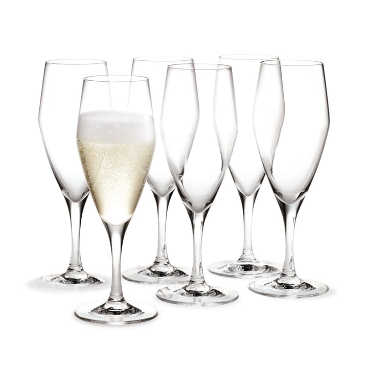 Perfection champagneglas 23 cl 6-pack - Klar - Holmegaard
