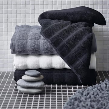 Tiles handduk 40x60 cm - grå - Juna