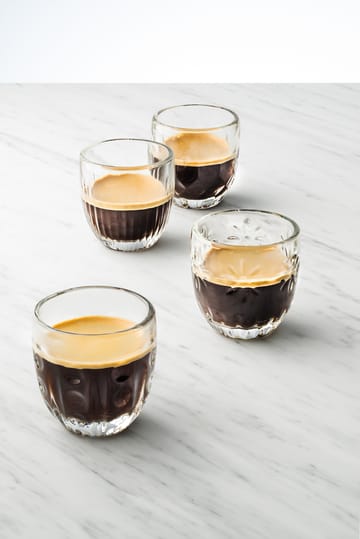 Troquet espressoglas 10 cl 4 delar - Klar - La Rochère