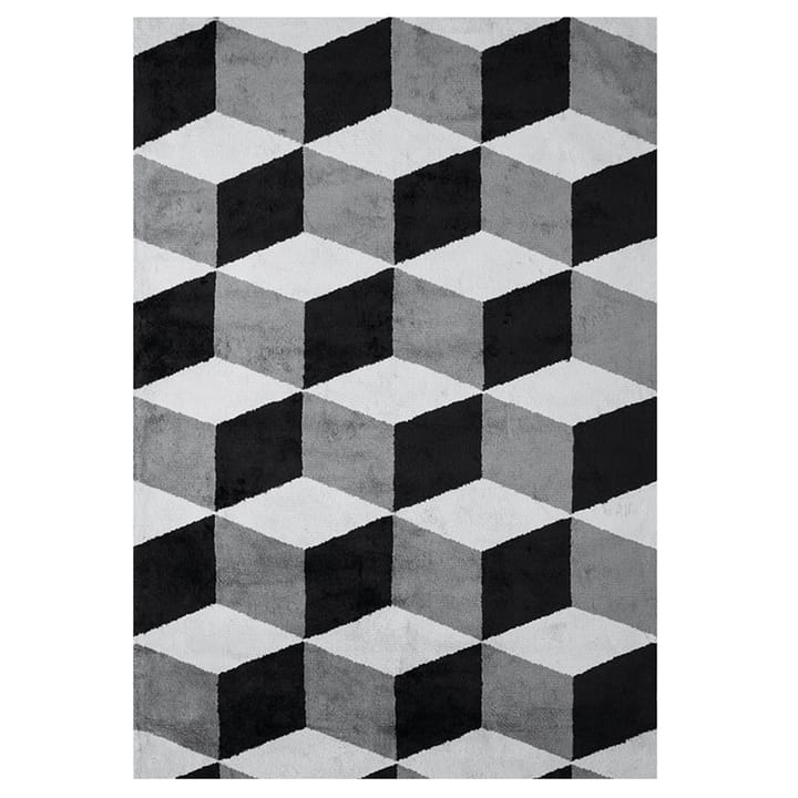 Viskos illusion matta, 200x320 cm - elephant gray (grå) - Layered