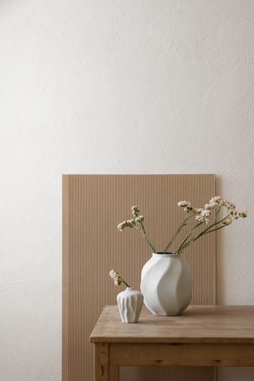 Flower seed vas - Sand white - Lindform