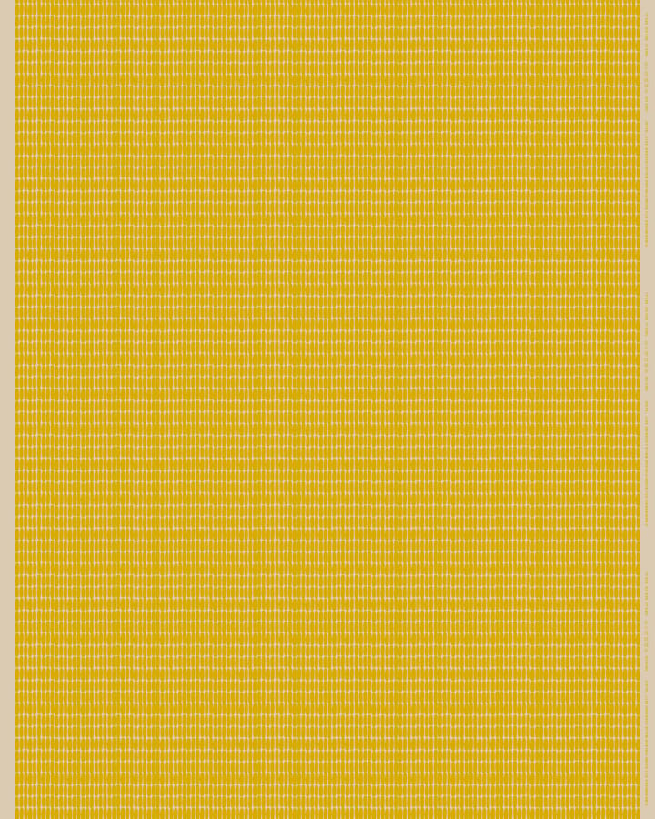 Alku vaxduk bomull-linne - Linen-yellow - Marimekko