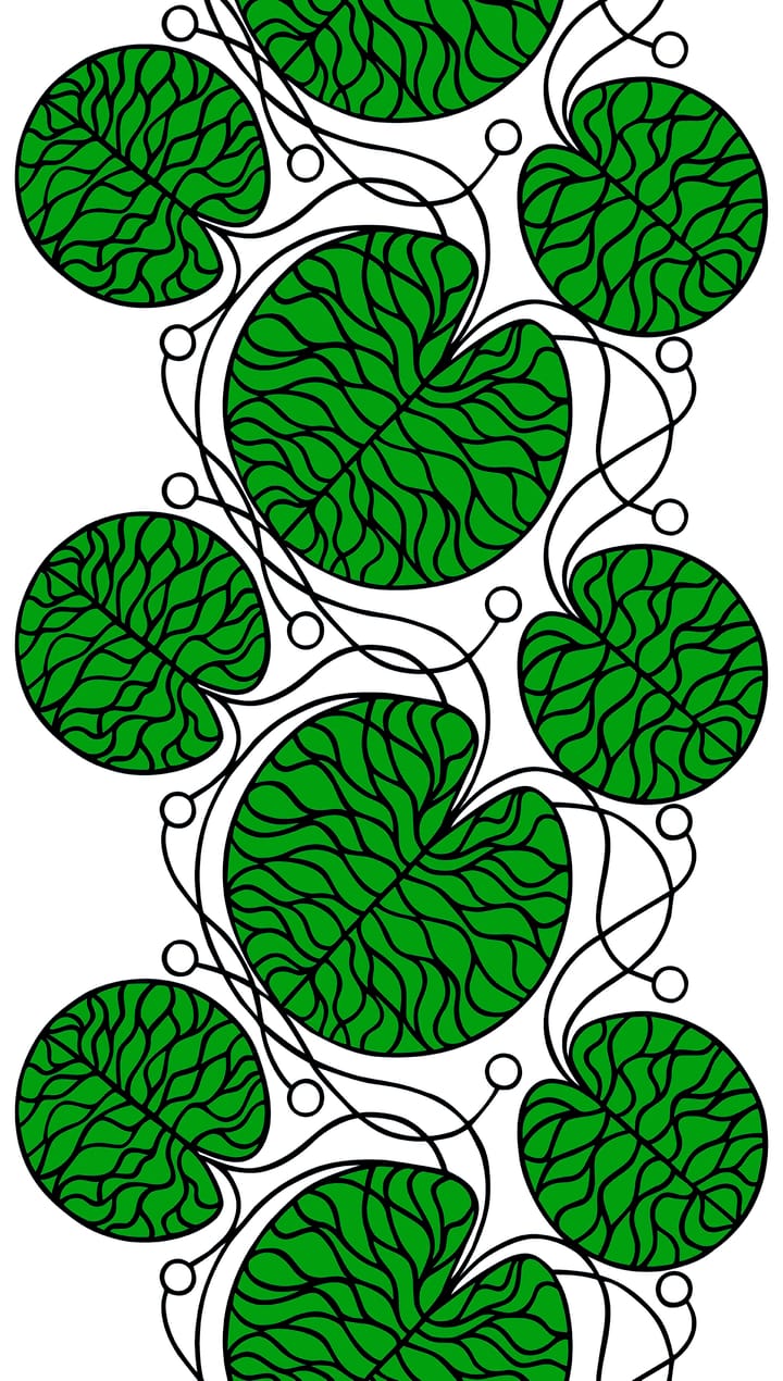 Bottna grönt tyg - grön - Marimekko