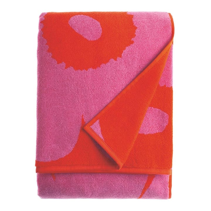 Unikko handduk röd-rosa - badhandduk - Marimekko