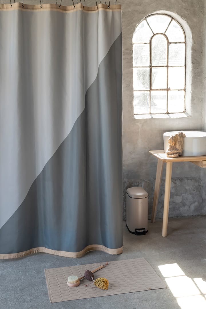 Duet duschdraperi 150x200 cm - Grå - Mette Ditmer
