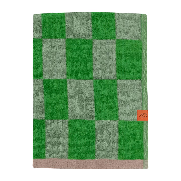Retro handduk 70x133 cm - Classic green - Mette Ditmer