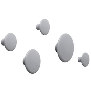 The Dots klädkrok grå - Ø9 cm - Muuto