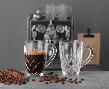 Noblesse Barista Coffee glas 34,7 cl 2-pack - Clear - Nachtmann
