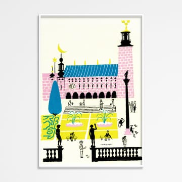 Stockholms stadshus affisch - 50x70 cm - Olle Eksell