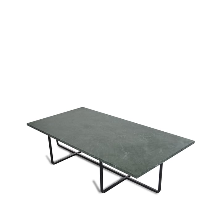 Ninety soffbord rektangulärt - marmor indio, svart stativ - OX Denmarq