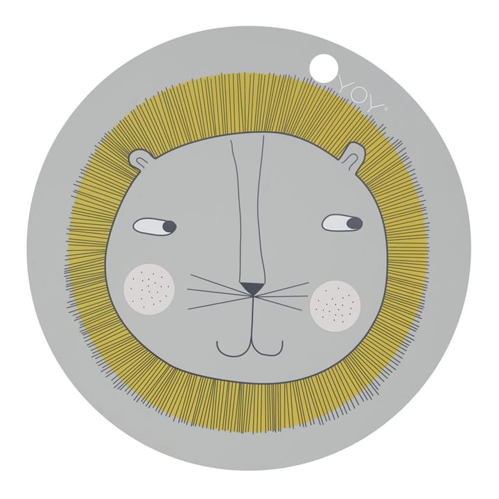 Lion bordstablett - grå - OYOY