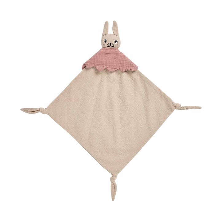 Ninka Rabbit snuttefilt 40x40 cm - Beige - OYOY