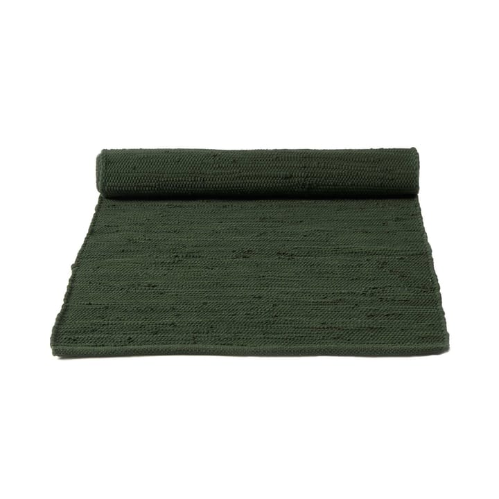 Cotton matta 65x135 cm - guilty green (grön) - Rug Solid