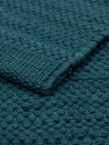 Cotton matta 75x200 cm - Petroleum (petrolblå) - Rug Solid