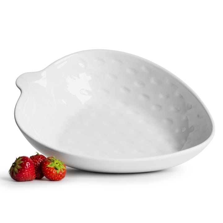 Strawberry serveringsskål - vit - Sagaform