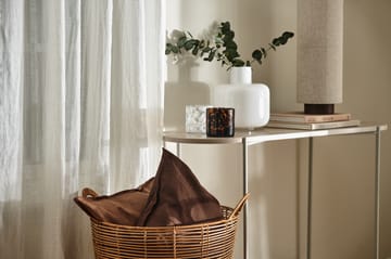 Calm kuddfodral linne 50x50 cm - Chocolate Brown - Scandi Living