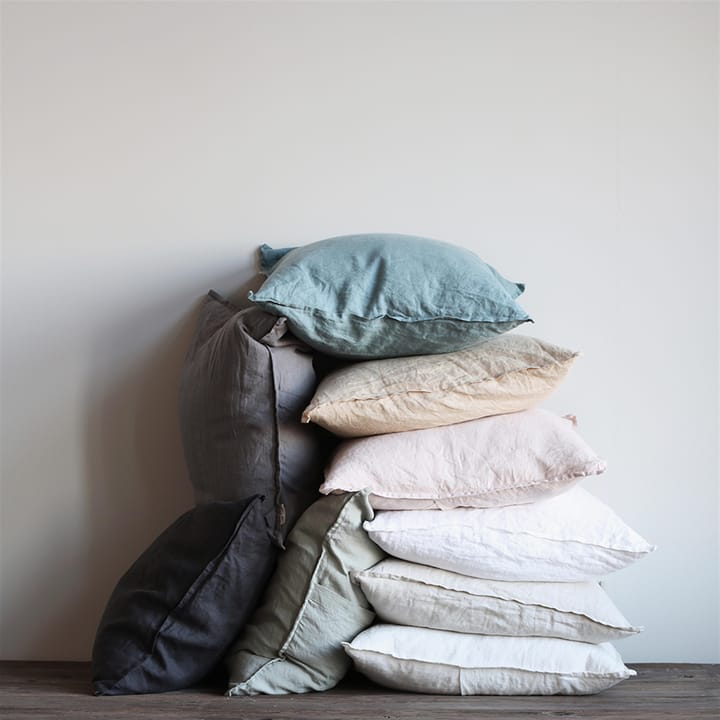 Washed linen kuddfodral 50x50 cm - offwhite - Tell Me More