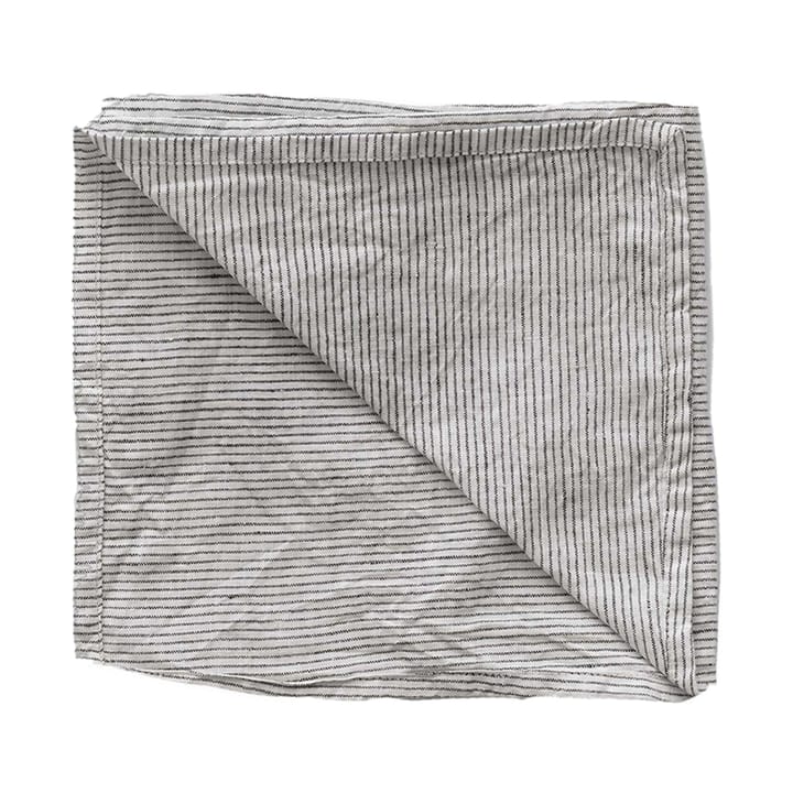 Washed linen tygservett 45x45 cm - Pinstripe - Tell Me More