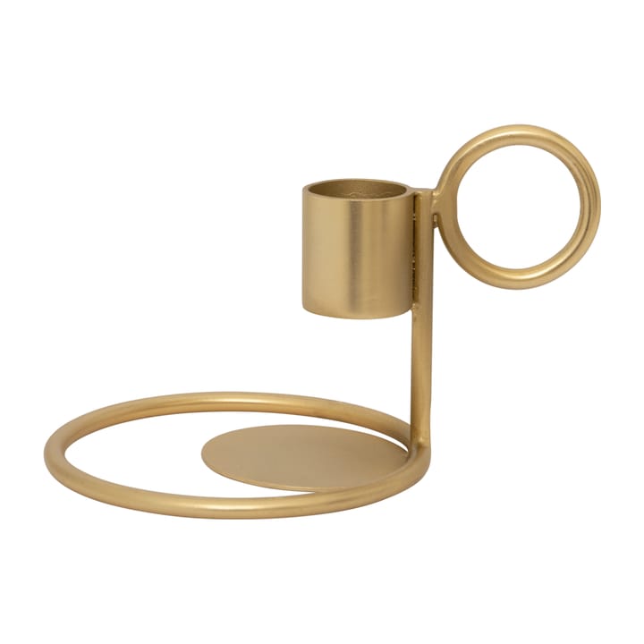 Double Ring ljusstake Ø9 cm - Gold - URBAN NATURE CULTURE
