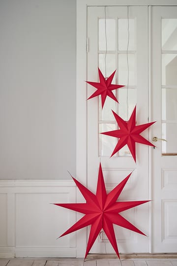 Aino julstjärna slim röd - 80 cm - Watt & Veke